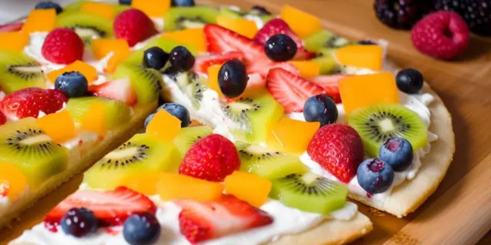Pizza hoa quả 
