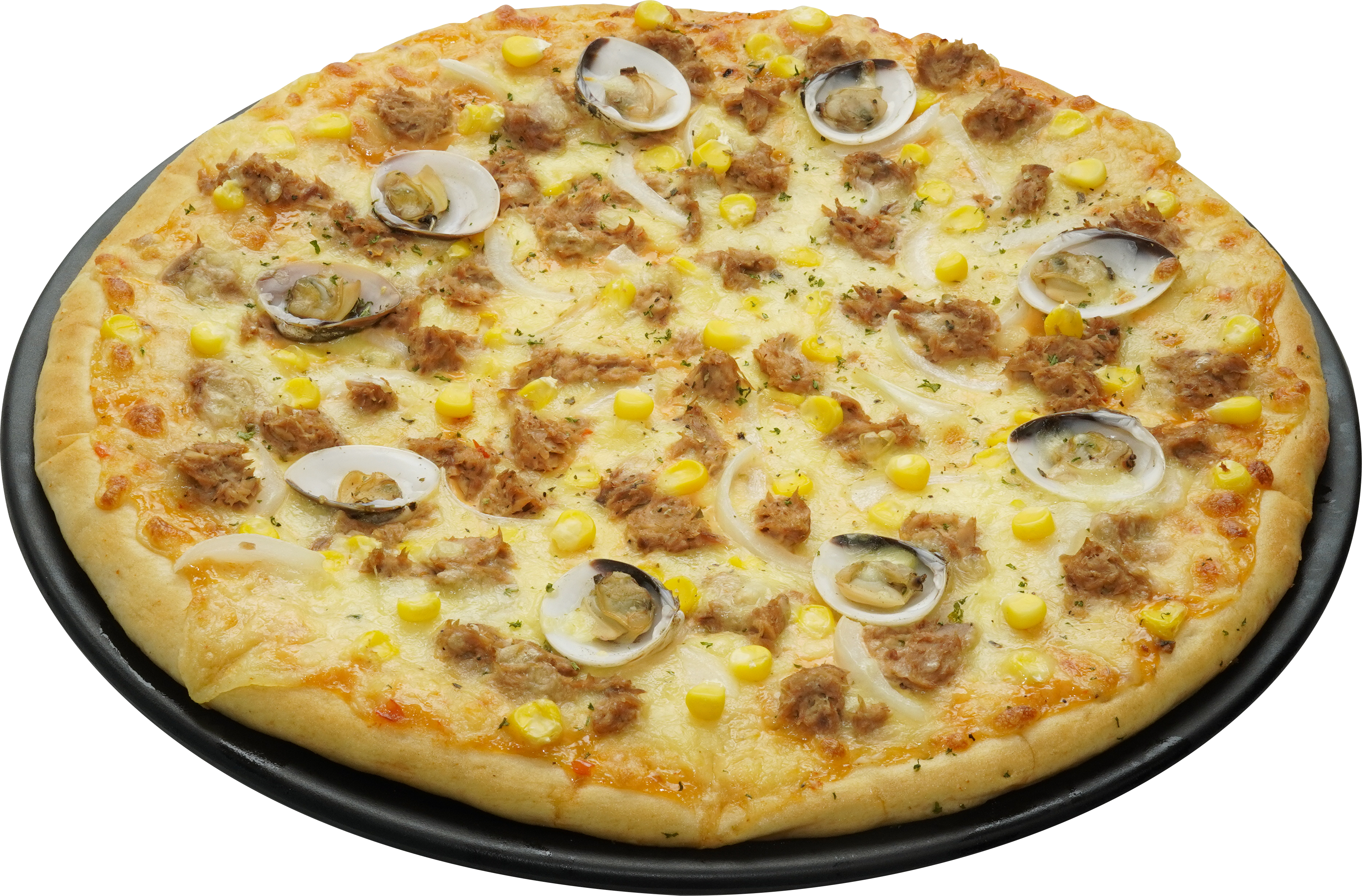 Pizza NEW OCEANIA với nhân hải sản tươi