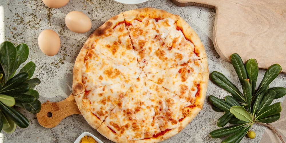 cách làm pizza phô mai