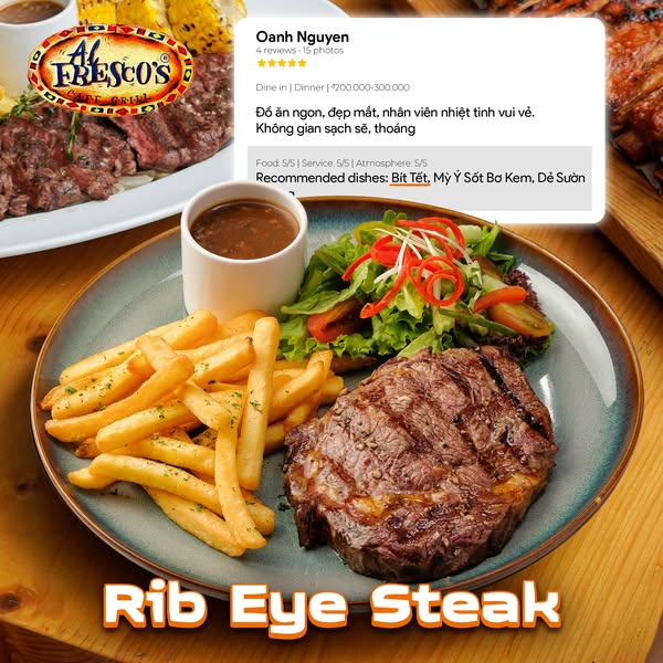 Steak là một sự lựa chọn cực kì hợp lý cho món ăn cuối tuần