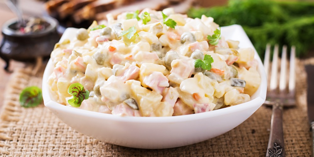 Salad mayonnaise trái cây