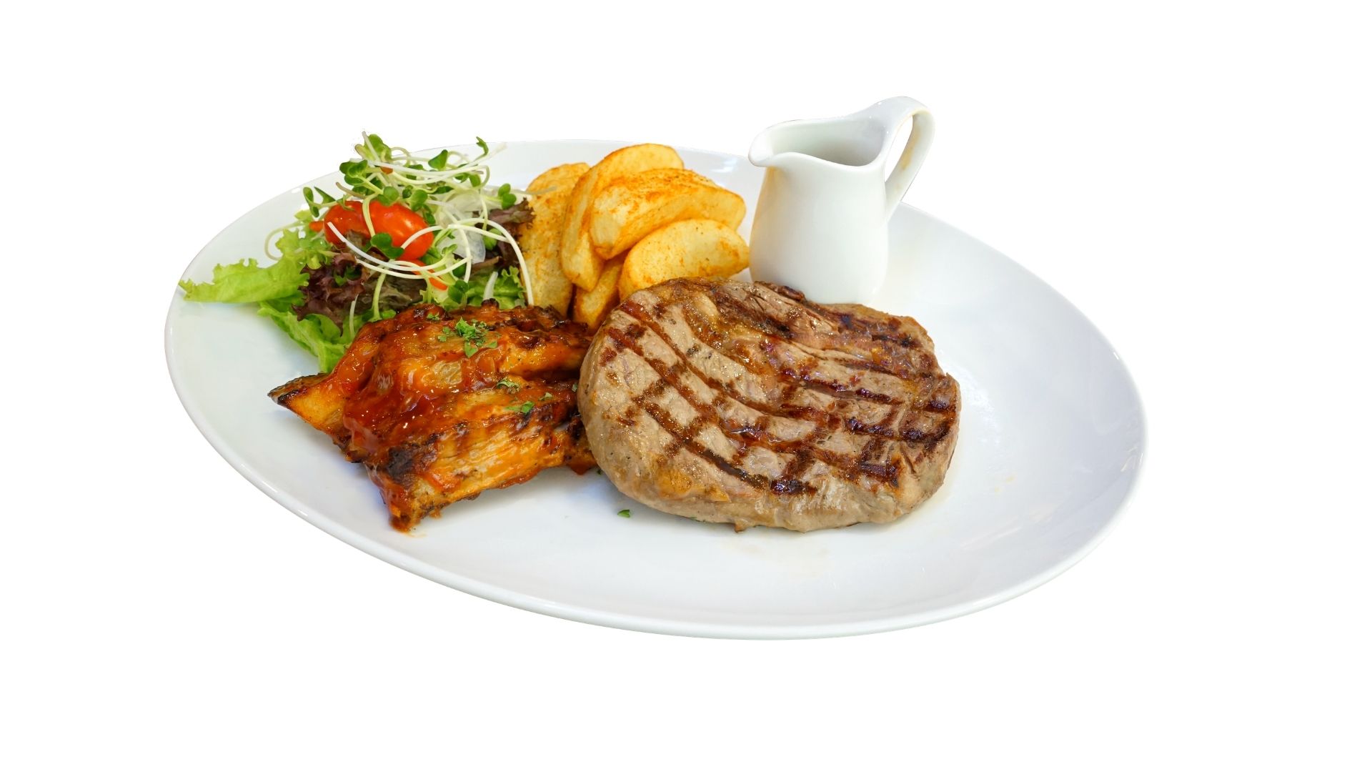 Steak bữa trưa