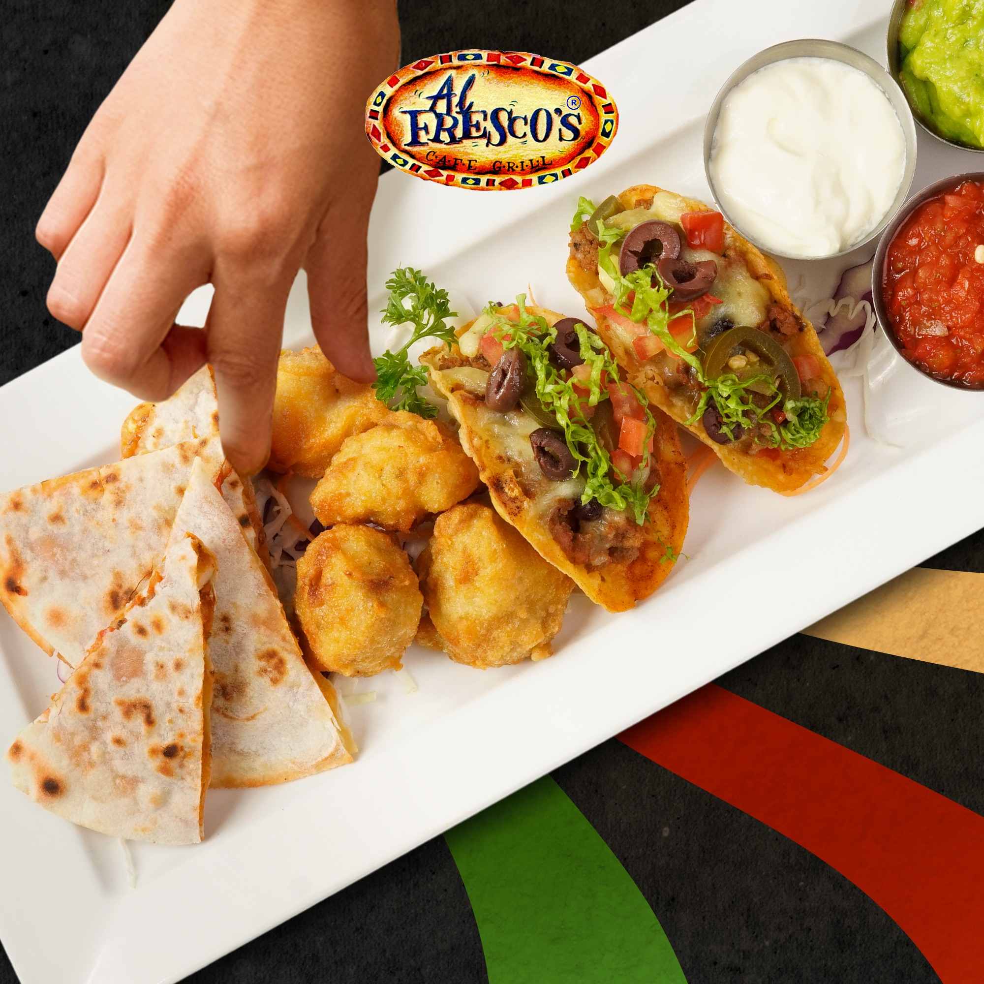 tacos nhân thịt gà Mexico