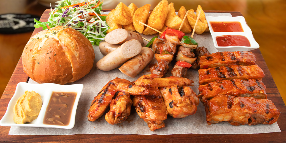 thịt nướng tổng hợp 