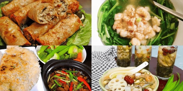 Sự kết hợp giữa món Bắc – Trung – Nam tạo nên bữa tiệc tất niên phong phú