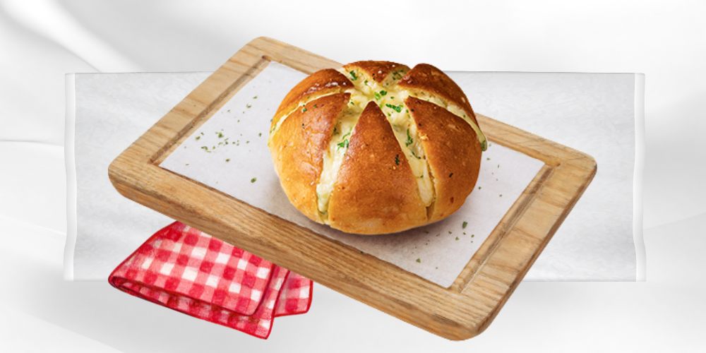 Bánh mì bơ tỏi nhồi phô mai nướng