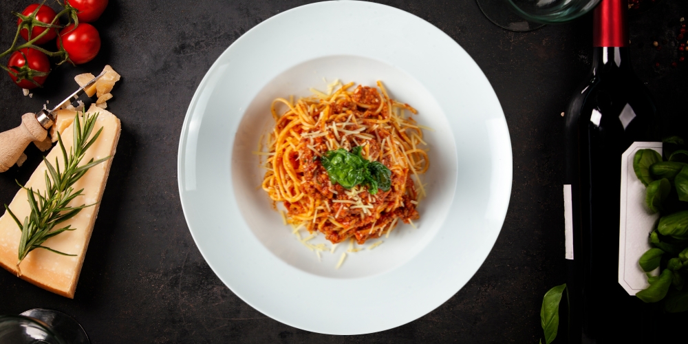 Mì spaghetti xốt bò bằm