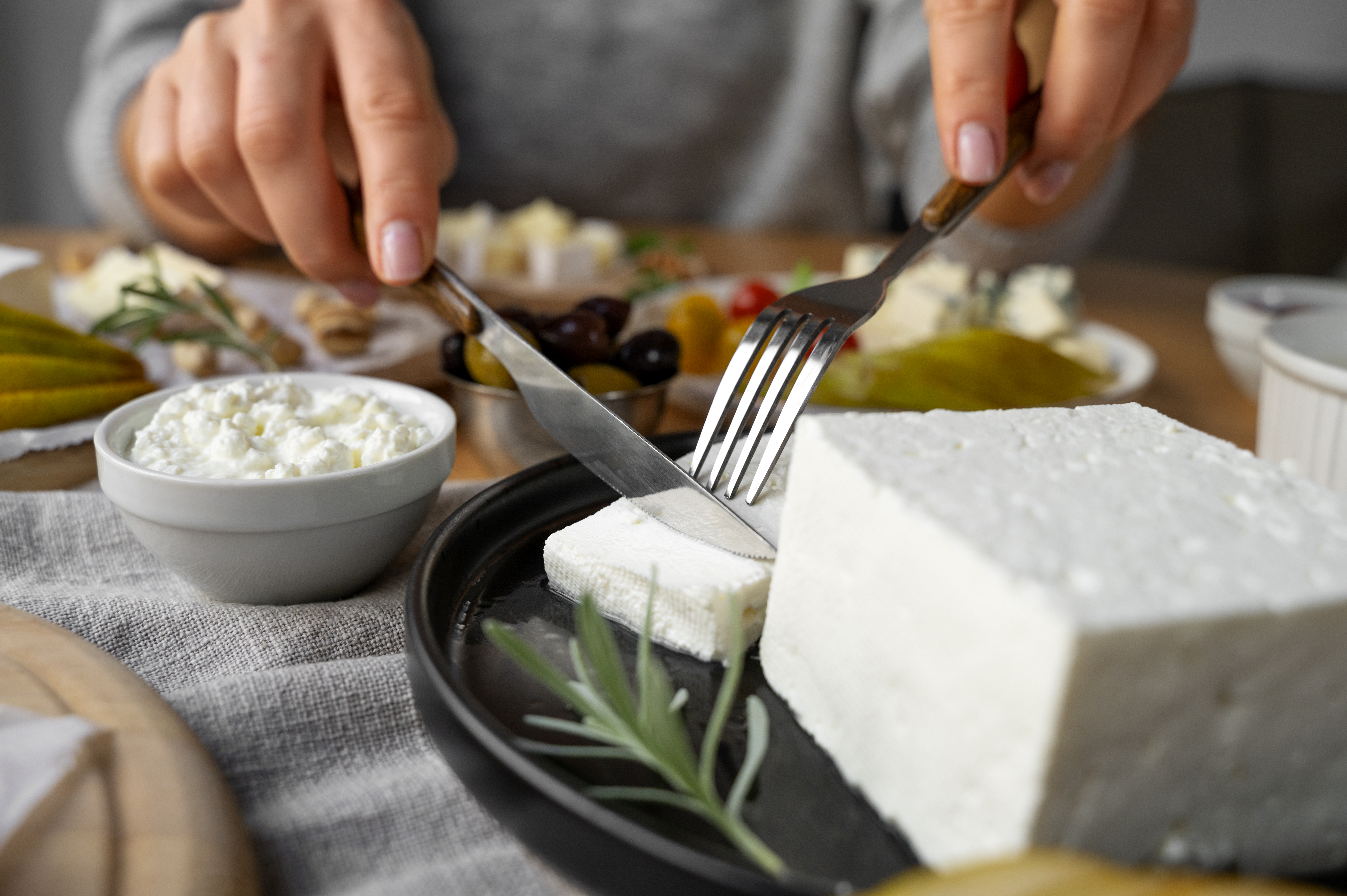 Phô mai Feta có hương vị đặc trưng khó nhầm lẫn