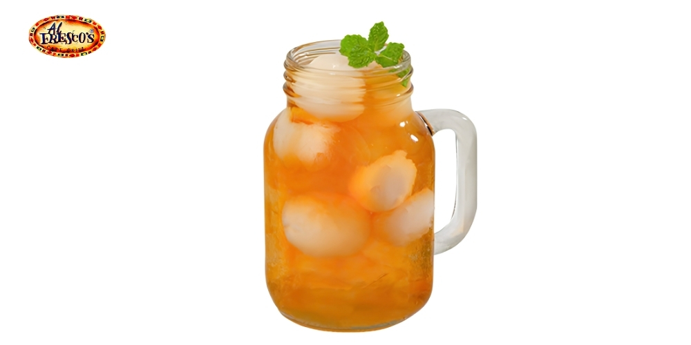 Trà trái cây kết hợp vị trà cùng hương trái cây, phù hợp để dùng trong bữa ăn hoặc sau món chính